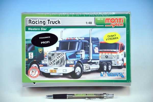 Vista Stavebnice Monti 43 Racing Truck Western star 1:48 Teddies