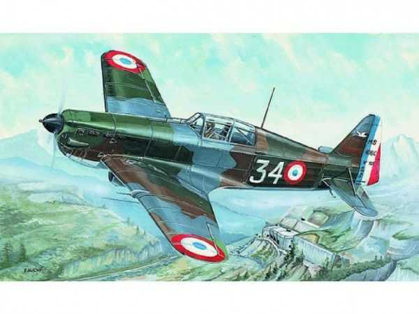 Směr Morane Saulnier MS 406 849 1:72 Teddies