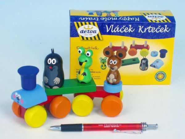 Vláček Krteček Detoa 33013344 Teddies