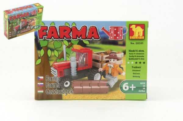 Dromader Farma 28301 Stavebnice 93ks v krabici 18