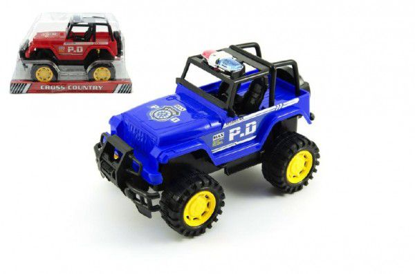 Teddies Auto policie terénní plast 22cm na setrvačník Teddies