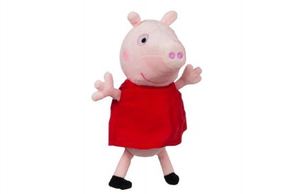 Prasátko Peppa postavička Pepina plyš 25cm v sáčku 0m+ Teddies