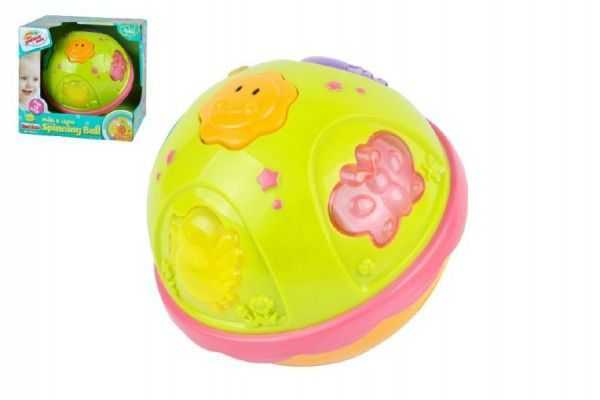 Teddies Míček pro nejmenší plast 15 cm Teddies