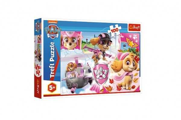 Trefl Paw Patrol Tlapková patrola Skye v akci 16368 100 dílků Teddies