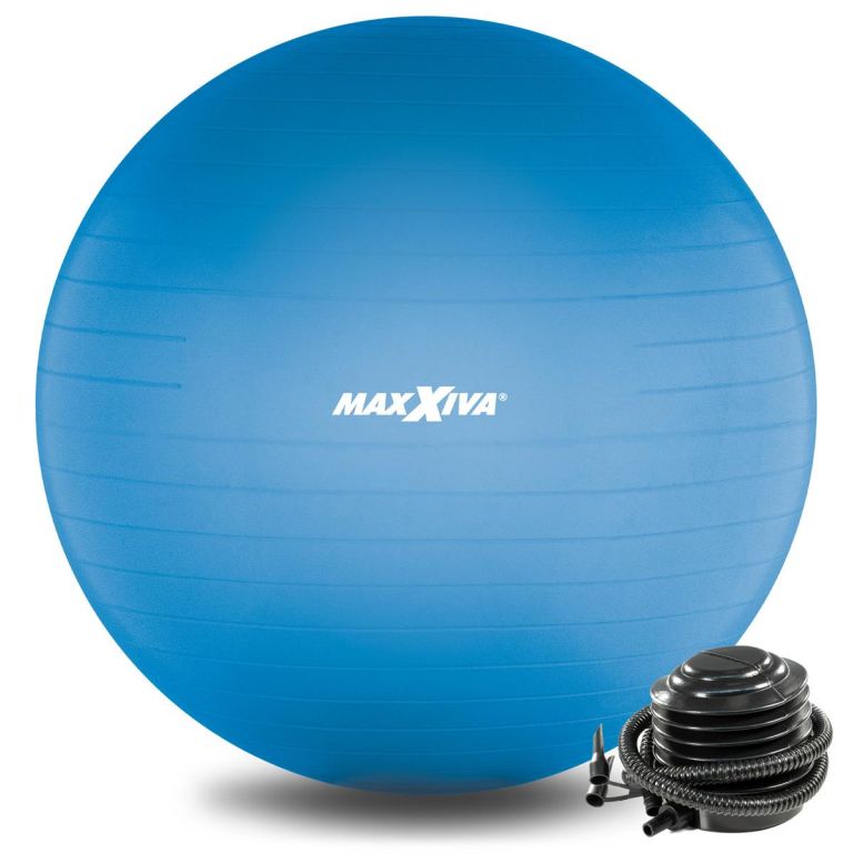 MAXXIVA Gymnastický míč Ø 75 cm s pumpičkou