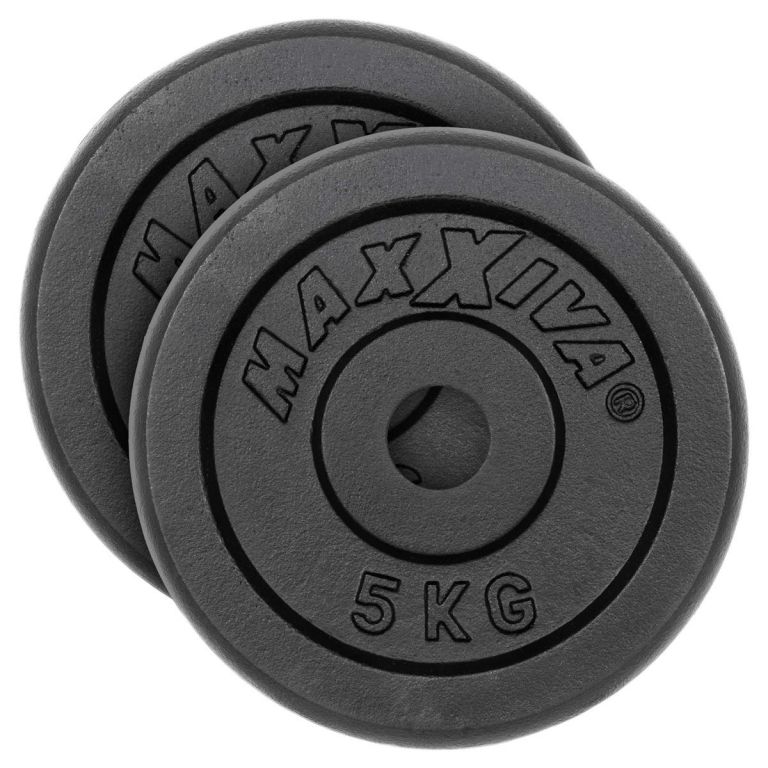 MAXXIVA Sada závaží na činky 2 x 5 kg