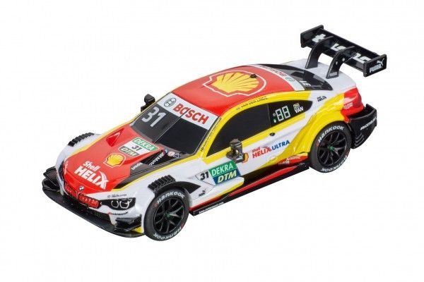 Auto k autodráze Carrera GO!!! 64185 DTM BMW M4 11cm na kartě Teddies