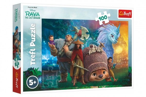 Puzzle Raya a poslední drak 100 dílků 41x27