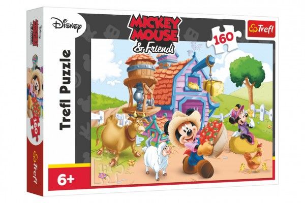 Trefl Farmář Mickey 160 dílků Teddies