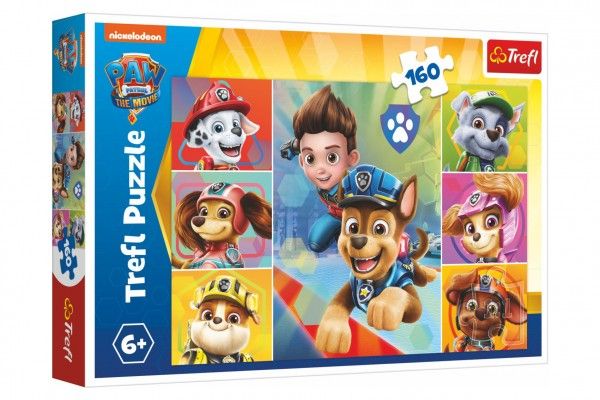 Puzzle Setkání Tlapková patrola/Paw patrol 160 dílků 41x27