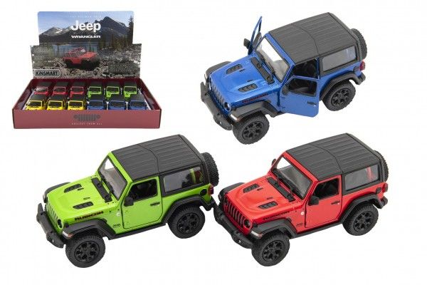 Auto Kinsmart Jeep Wrangler 2018 pevná střecha 1:34 12