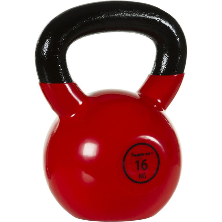 MOVIT Kettlebell 32904 Činka 16 kg s vinylovým potahem MOVIT