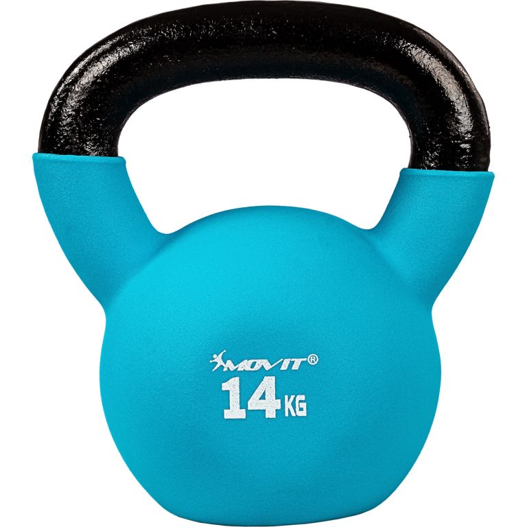 63645 MOVIT Kettlebell činka světle modrá