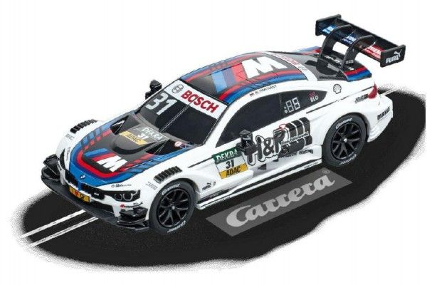 Auto k autodráze Carrera GO!!! 64108 DTM BMW M4 11cm na kartě Teddies